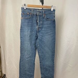 Levi's Wedgie Straight Jeans - size 27